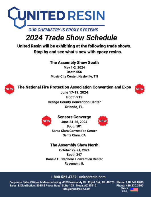 2024 Trade Show Schedule